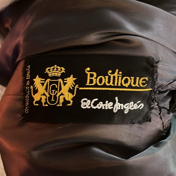 Vintage Genuine Fur Coat From El Corte Ingles - Picture 6 of 6